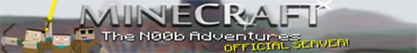 Noob Adventures Minecraft server banner