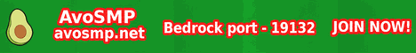 AvoSMP Minecraft server banner