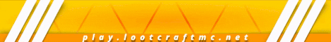 LootCraftMC Minecraft server banner
