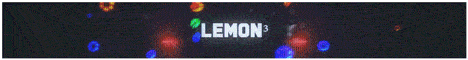LEMONcube Minecraft server banner
