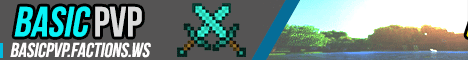 BasivPvP Minecraft server banner