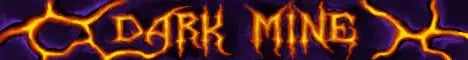 Darkmine Minecraft server banner