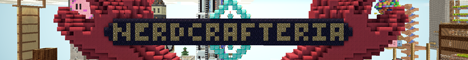 Nerdcrafteria Minecraft server banner