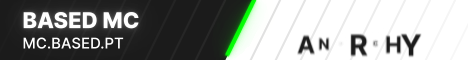 BASED MC Minecraft server banner