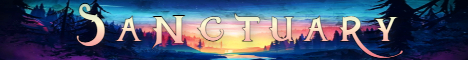 Sanctuary Minecraft server banner