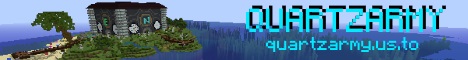 QuartzArmy Minecraft server banner