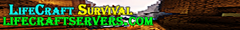 Lifecraft Survival Minecraft server banner