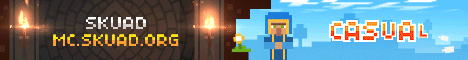 Skuad Minecraft server banner