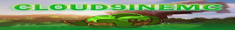 cloud9ine Minecraft server banner