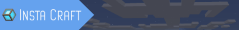 InstaCraft Minecraft server banner