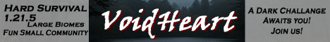 VoidHeart Minecraft server banner