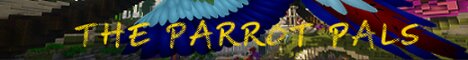 Parrot Pals Minecraft server banner