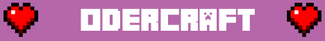 OderCraft Minecraft server banner