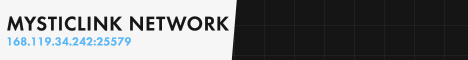 MysticLink Minecraft server banner