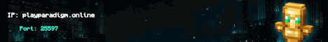 Paradigm Minecraft-Server-Banner