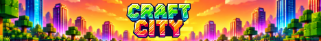 Craft City Minecraft server banner