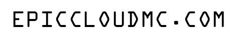 EpicCloudMC Minecraft server banner