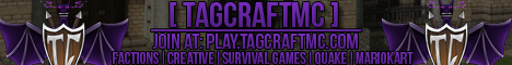 TagCraftMC Minecraft-Server-Banner