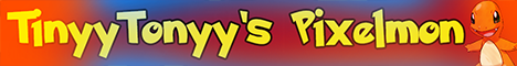 TinyyTonyys Pixelmon Minecraft server banner