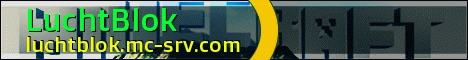 LuchtBlok Minecraft server banner