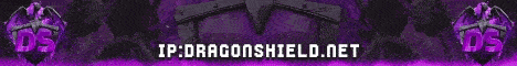 Dragon Shield Minecraft server banner
