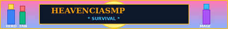 HeaveanSMP Minecraft server banner