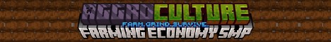 Aggroculture SMP Minecraft server banner