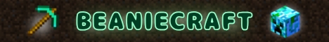 BeanieCraft Minecraft server banner