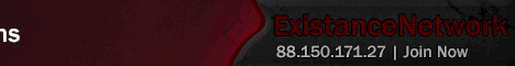 ExistanceNetwork Minecraft server banner