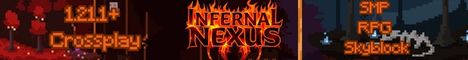 InfernalNexus - US Minecraft server banner