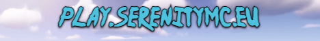 SerenityMC Minecraft server banner