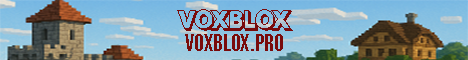 Voxblox Survival Minecraft server banner