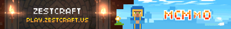 Zestcraft Minecraft server banner