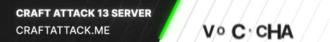 Craft Attack 13 Server Minecraft server banner