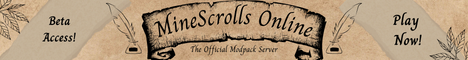 Banner MineScrolls Online RPG