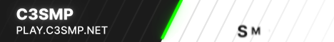 C3SMP Minecraft server banner