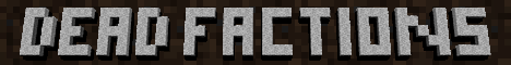 Dead Factions Minecraft server banner