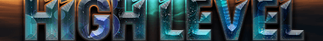 High Level Minecraft server banner