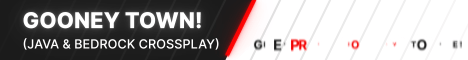 Gooney Town Server Minecraft server banner