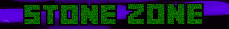 Stone Zone SMP Minecraft server banner