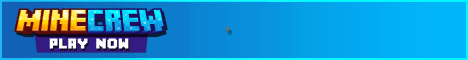 MineCrew Minecraft server banner