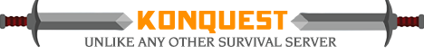 Konquest Minecraft server banner