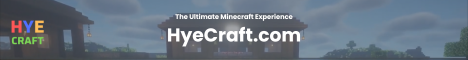 Hye Craft Minecraft server banner