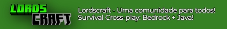 Lordscraft Minecraft server banner