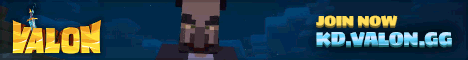Valon Kingdom Minecraft server banner