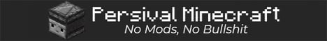 Persival Minecraft Minecraft server banner