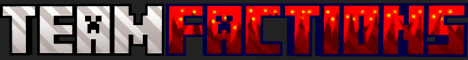 MC TeamFactions Minecraft server banner