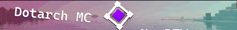 Dotarch MC Minecraft server banner