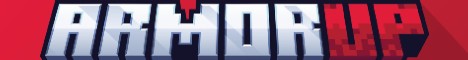 ArmorUp Minecraft server banner