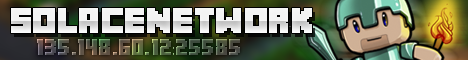 Solace Network Minecraft server banner